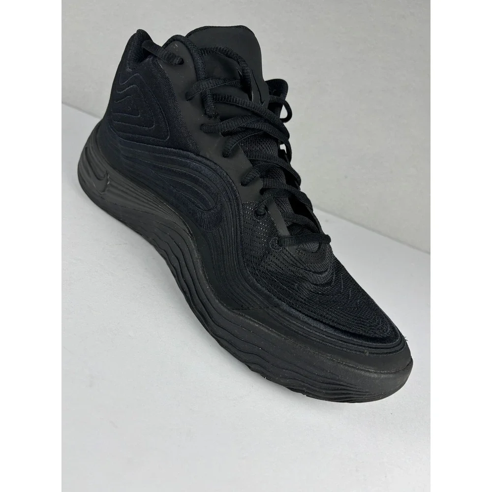 Nike Precision 8 Mid Basketball Shoes IH1105-001 Size 12 Black